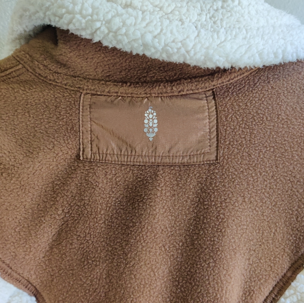 Free People Fall To Rise Fleece Oversized Pullover - Picture 5 of 12